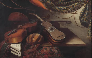 Still Life with Musical Instruments